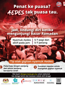 Aedes Tak Puasa!